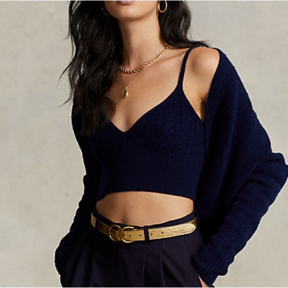 Polo Ralph Lauren cable knit tank